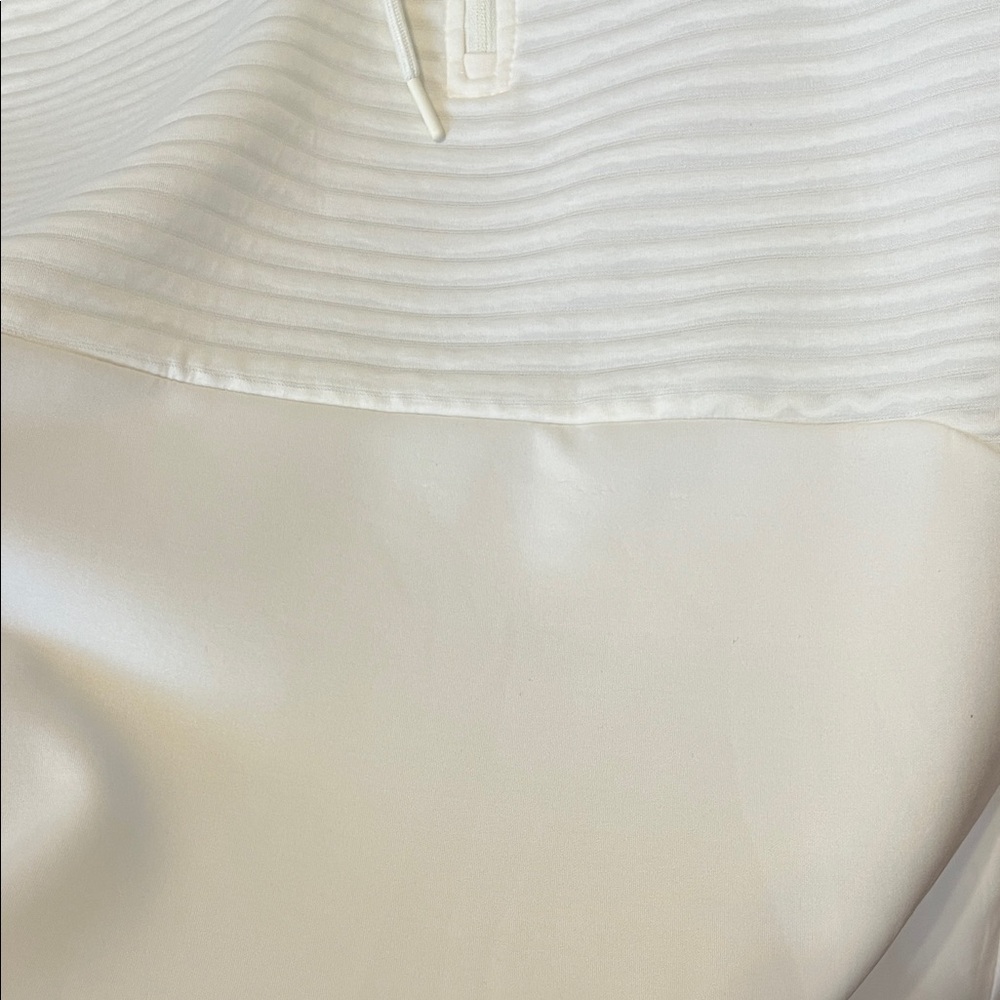Men’s Cream Hooded Sweater - Picture 7 of 9